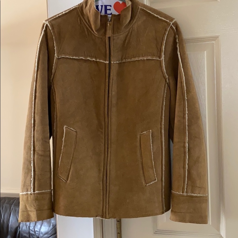 Shearling gap jacket